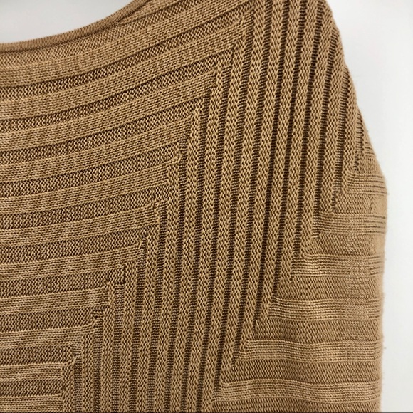 WHBM Tan Knit Sweater Shell Vest - Picture 2 of 10